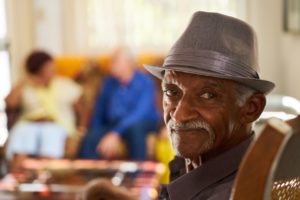 elderly African American