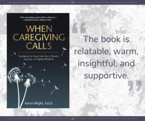 when caregiving calls book graphic