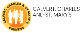 Calvert, Charles, and St. Mary's logo