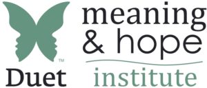 Duet Meaning and Hope Institute logo